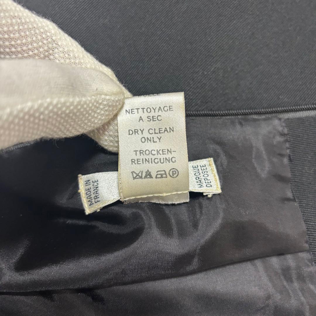 CELINE/セリーヌ ダブル ゴールドチェーン付きタイトスカートMサイズ