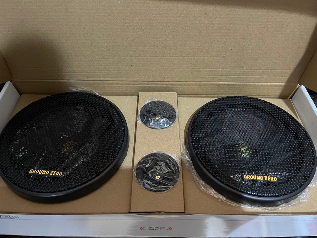 マ*サ様 GROUND ZERO GZIC 165 2SPL スピーカー