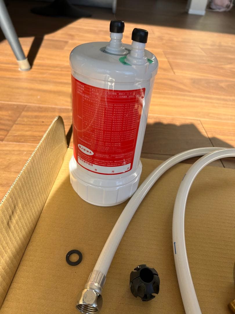 ビルトイン浄水器 ステンレス製 カートリッジ式