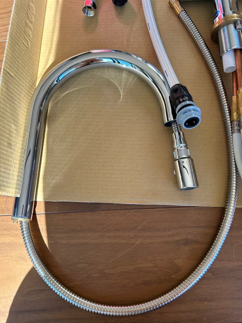 ビルトイン浄水器 ステンレス製 カートリッジ式