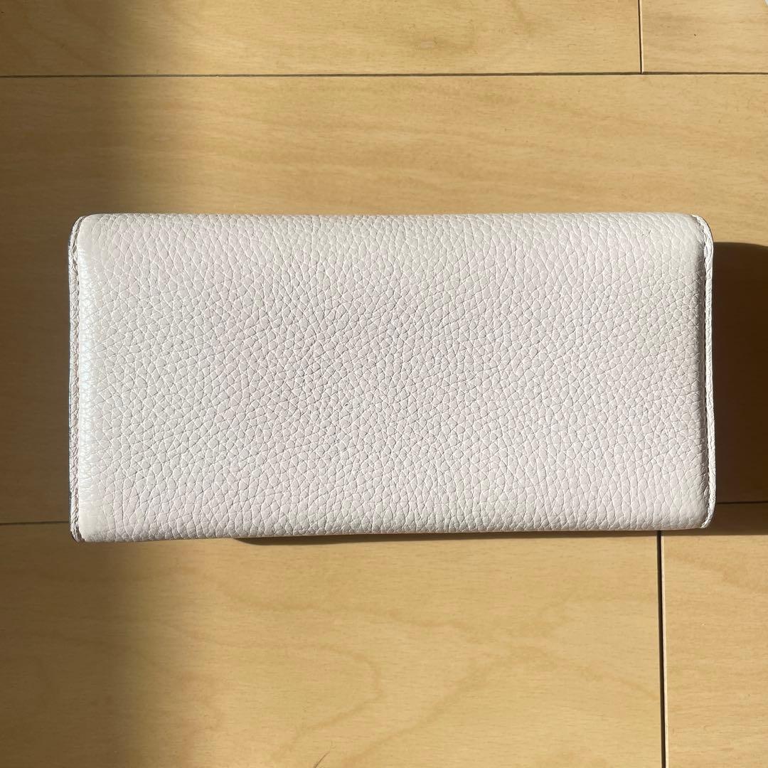 Tory Burchトリーバーチ長財布　ピンク　レザーエンベロープウォレット