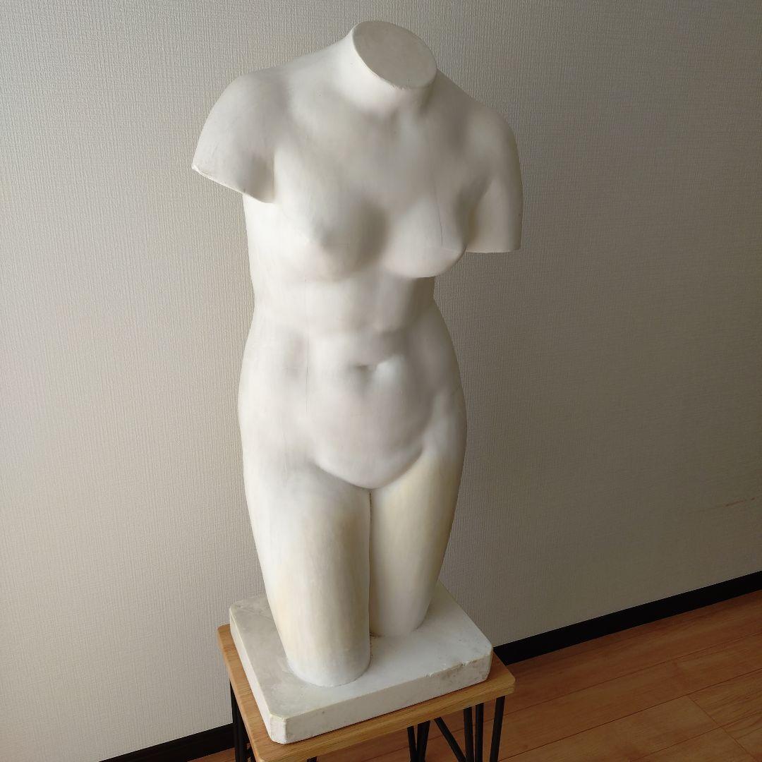 裸婦像　石膏トルソー