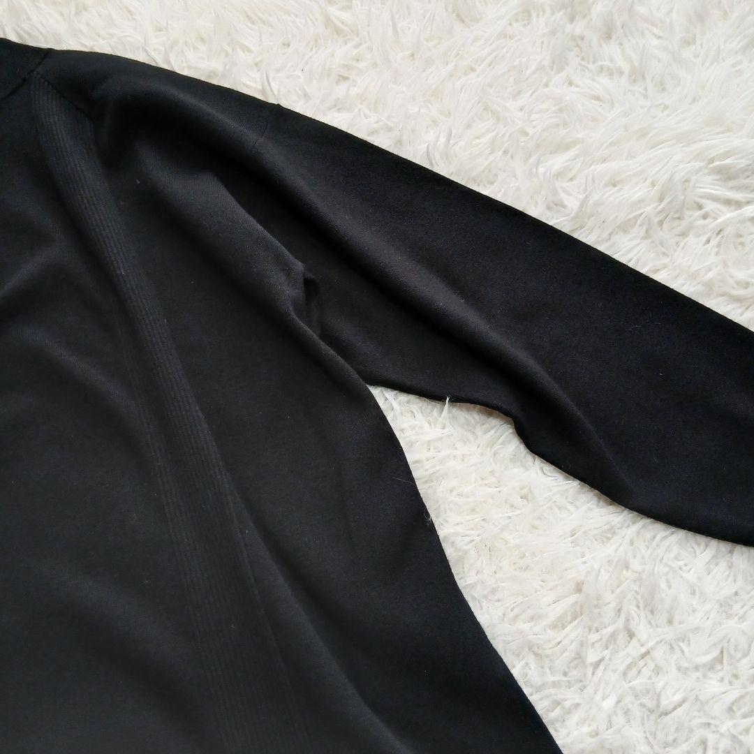 【美品】【UN3D.】23AW　コクーンルーズニットワンピース　黒