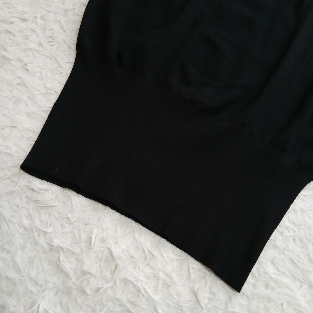 【美品】【UN3D.】23AW　コクーンルーズニットワンピース　黒