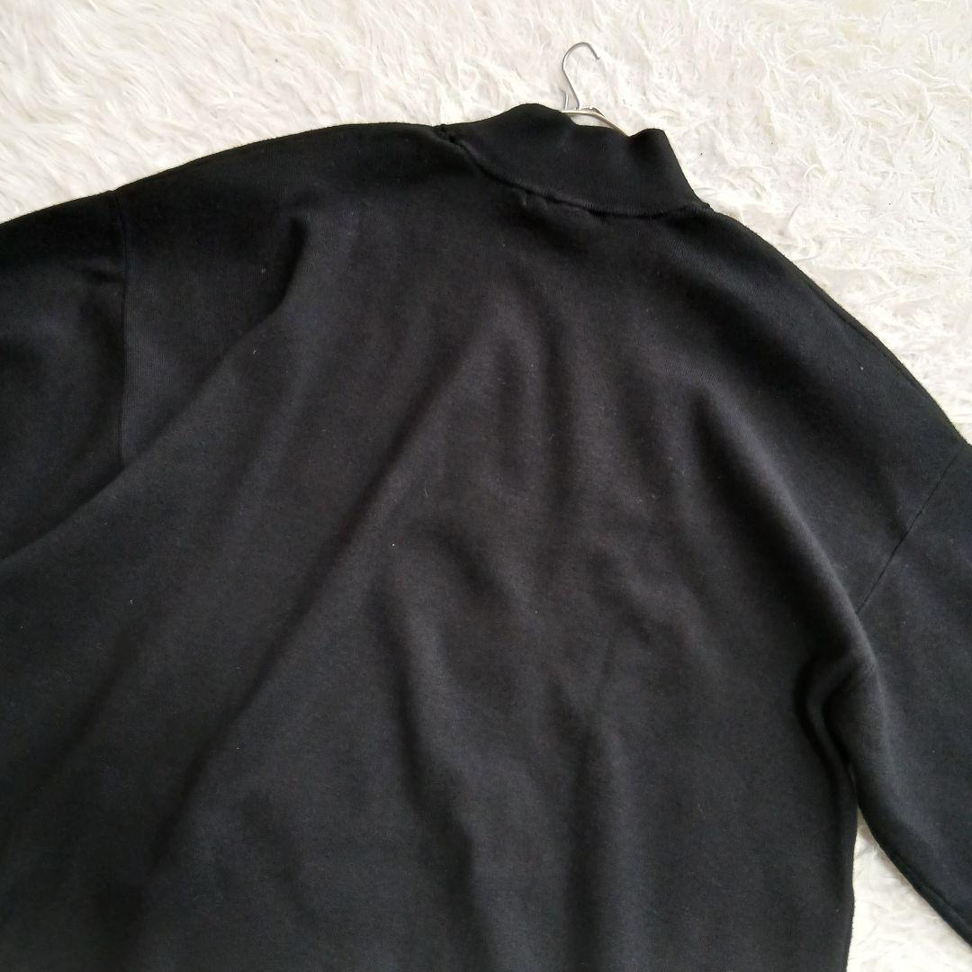 【美品】【UN3D.】23AW　コクーンルーズニットワンピース　黒