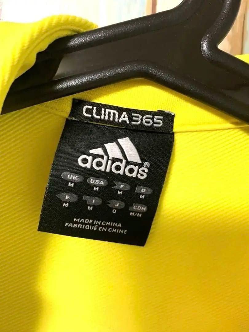 adidas ショッキングイエロー ジャージ トラック トップ 蛍光 黄色