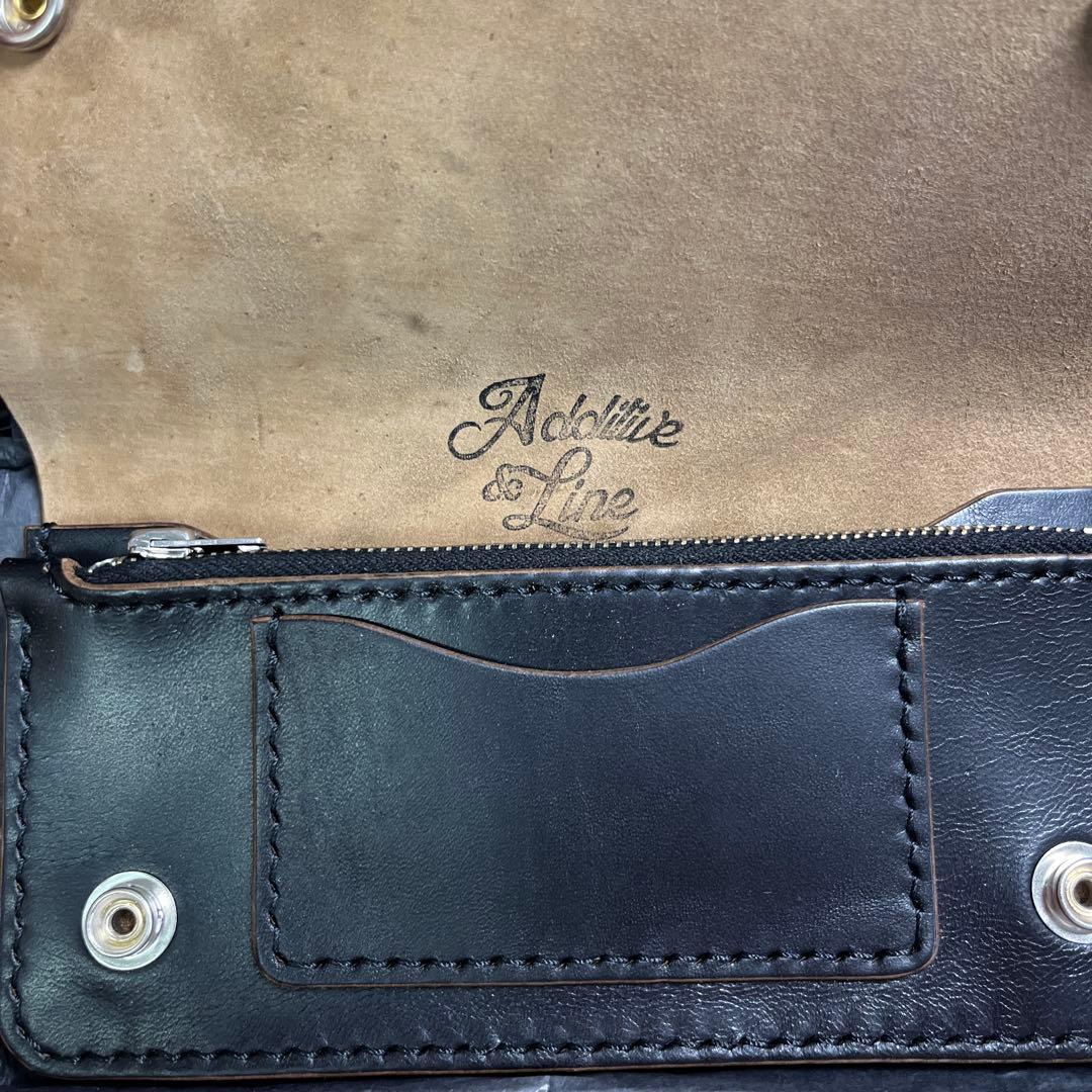 Additive and Line TW-004レザーウォレット 新品未使用