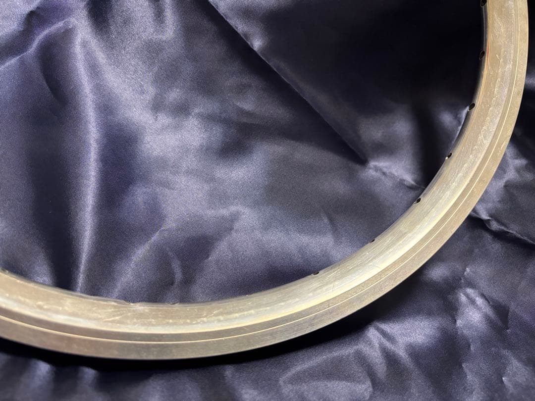 【低走行】アレックスリムズDA16ポリッシュ32穴 & 18タイヤ　前後セット