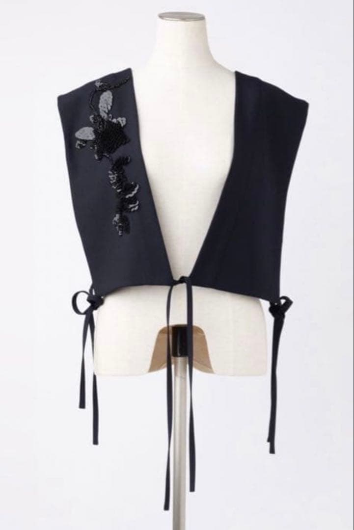 【超美品】marge tokyo Beading short gilet