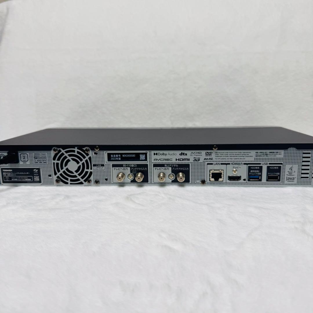 【美品】TOSHIBA REGZA DBR-M4010 4TB 全自動 録画