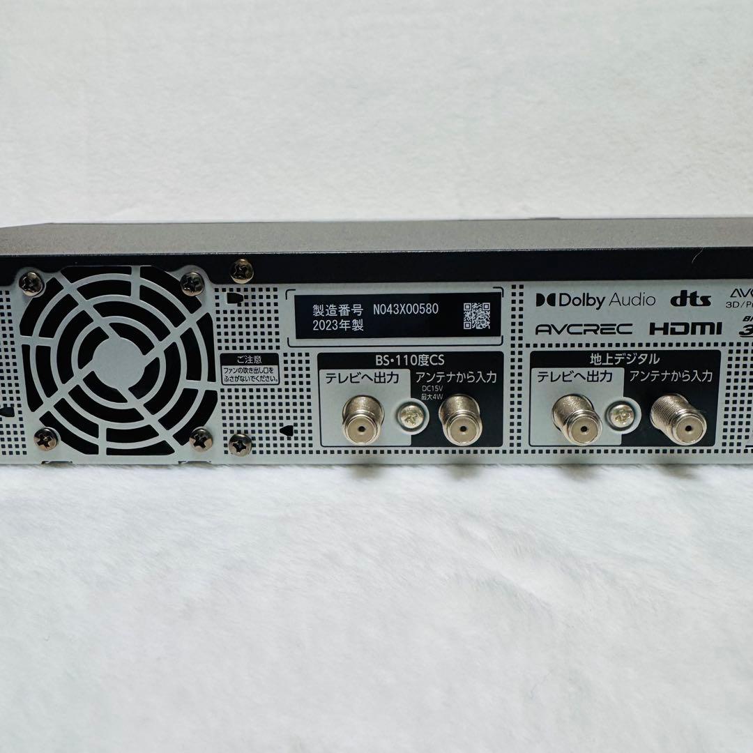 【美品】TOSHIBA REGZA DBR-M4010 4TB 全自動 録画