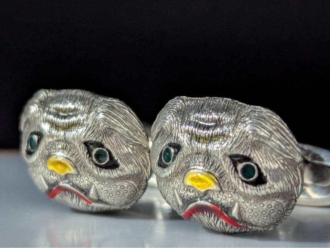 【希少】GUCCI/グッチ パグ カフス　No.2340