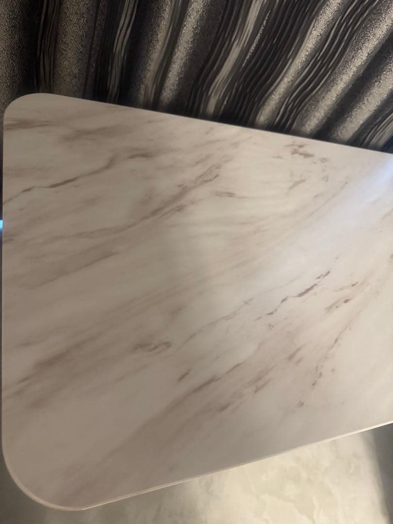 mo【美品】昇降式リビングテーブル90x48　MWH/VBR　ダイニング