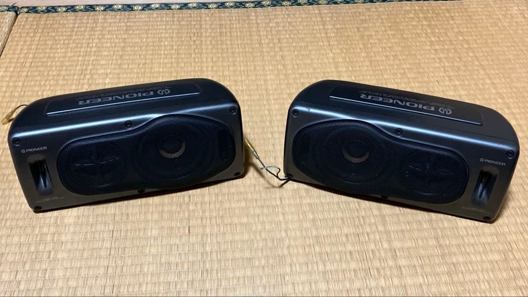 PIONEER PP CONE WOOFER/BASS REFLEX 2個セット