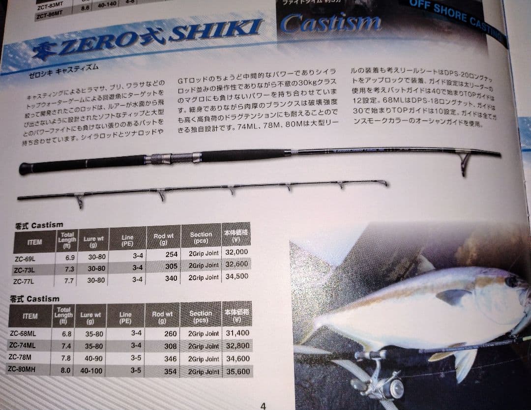 ゼニス　零式キャスティズム　 ZC-80MH　セミオーダー