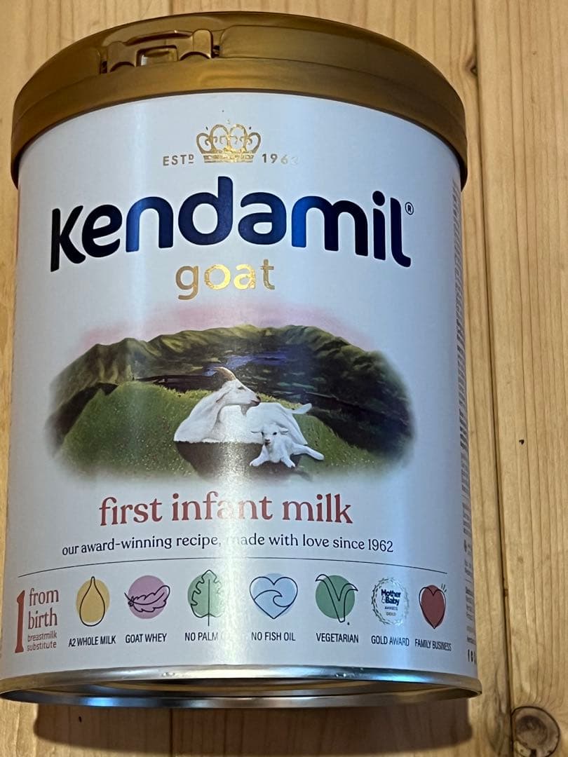 ケンダミルヤギミルク, 乳児用粉ミルク[0ヶ月から] 800g3本, 未使用