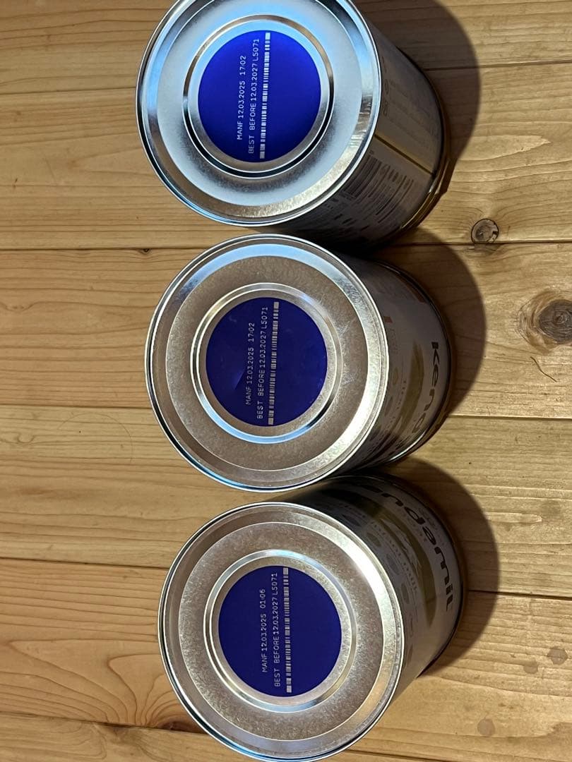 ケンダミルヤギミルク, 乳児用粉ミルク[0ヶ月から] 800g3本, 未使用