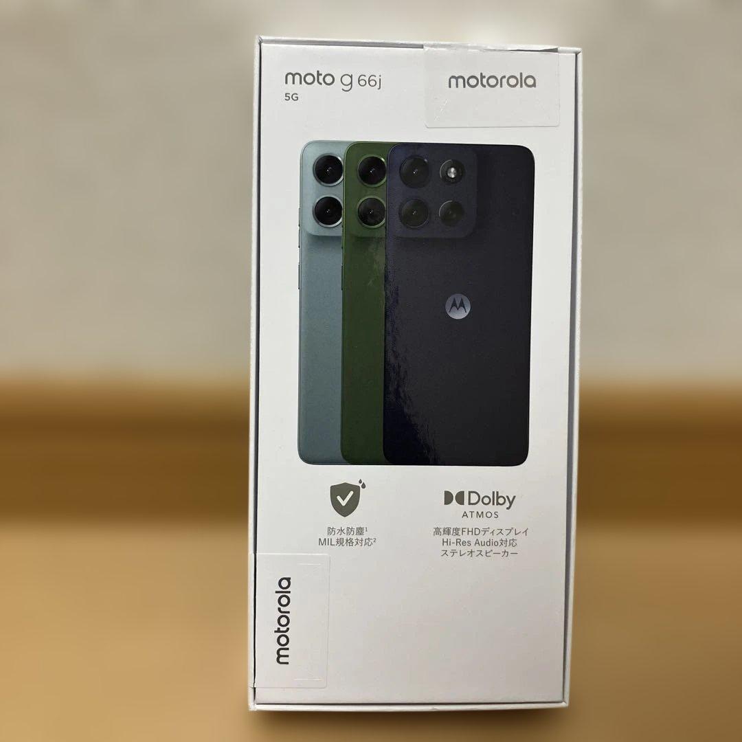 モトローラ　moto g 66j ブラックオイスター