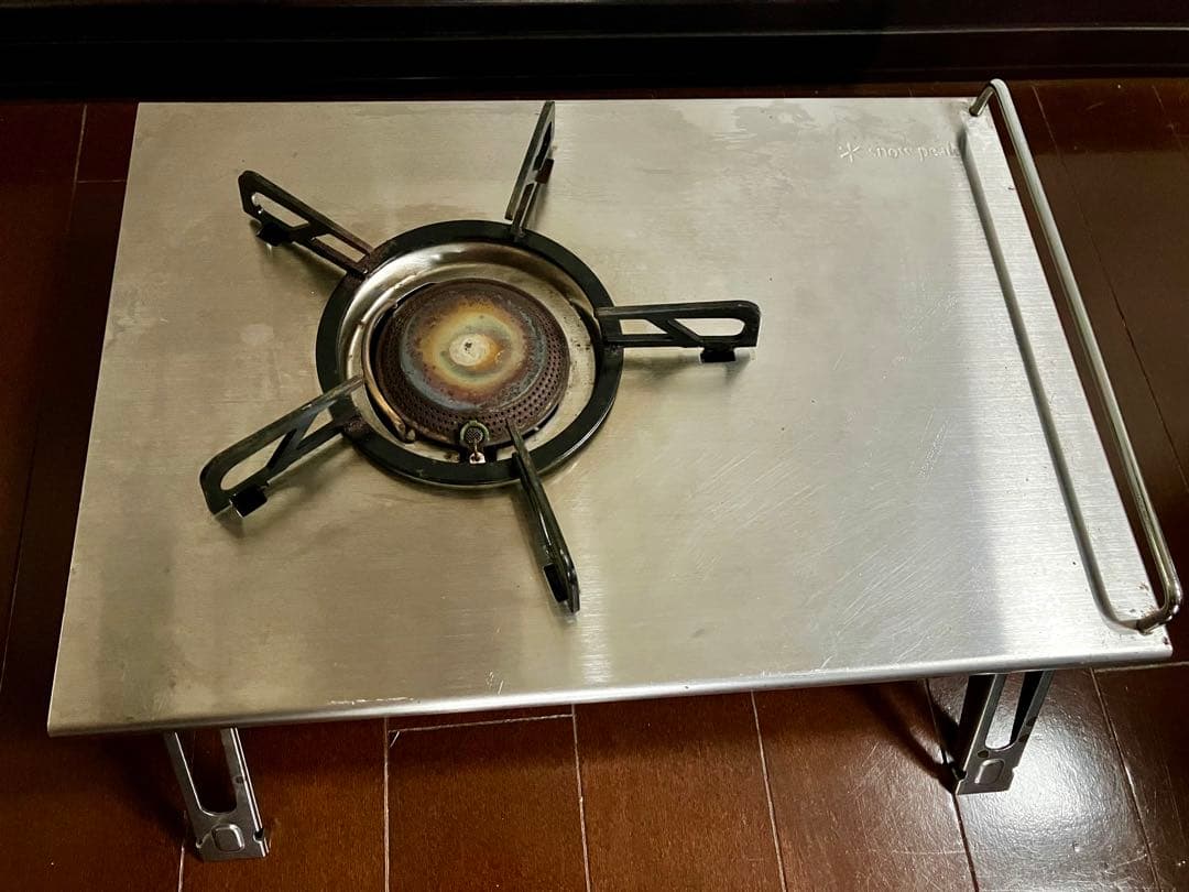 しらい　peak ギガパワープレートバーナー　ケース付き