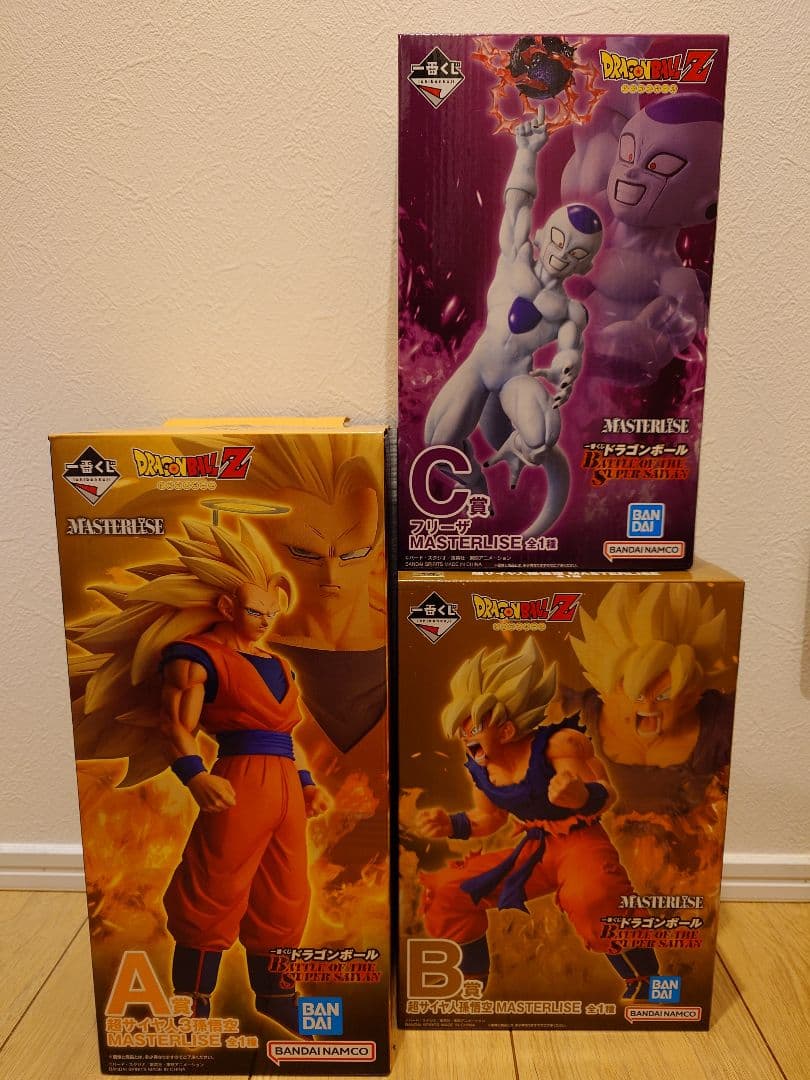 一番くじ ドラゴンボール A B C賞 新品未開封品セット