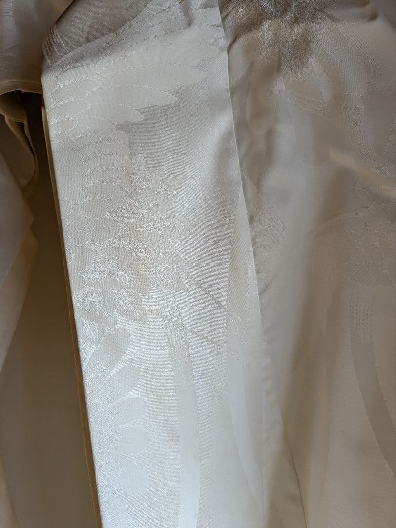 中古花嫁用掛下着物 白 白無垢用 お安くどうぞ◎