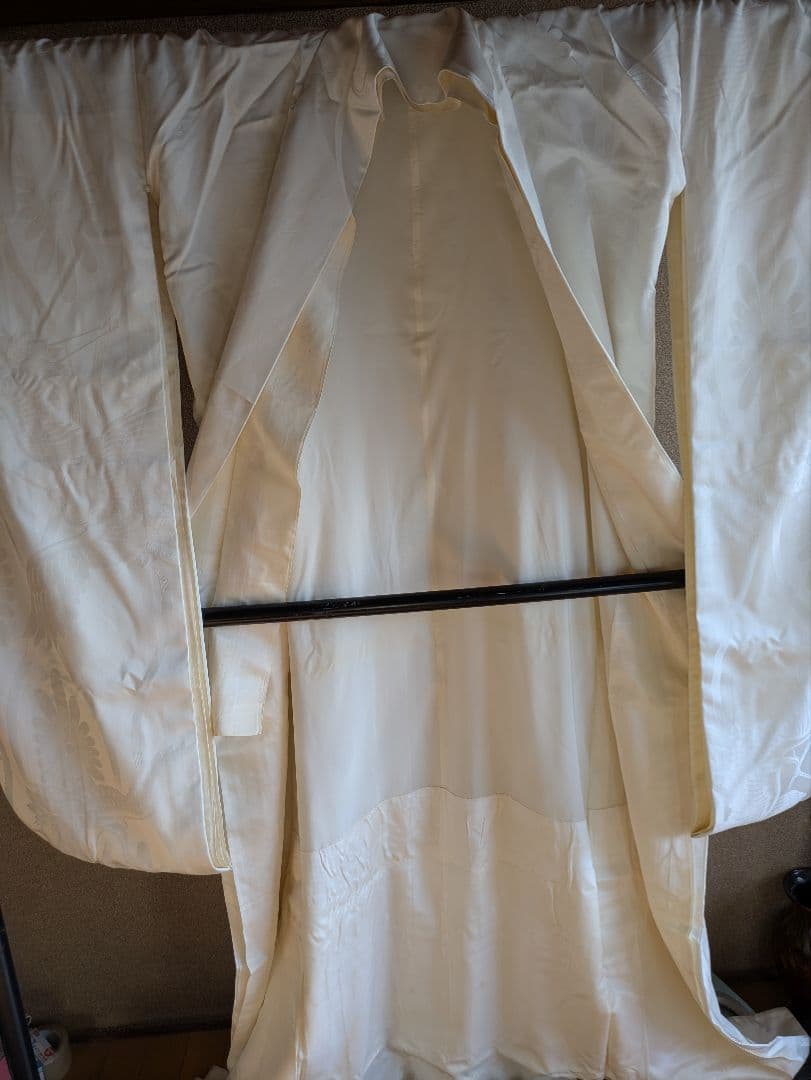 中古花嫁用掛下着物 白 白無垢用 お安くどうぞ◎