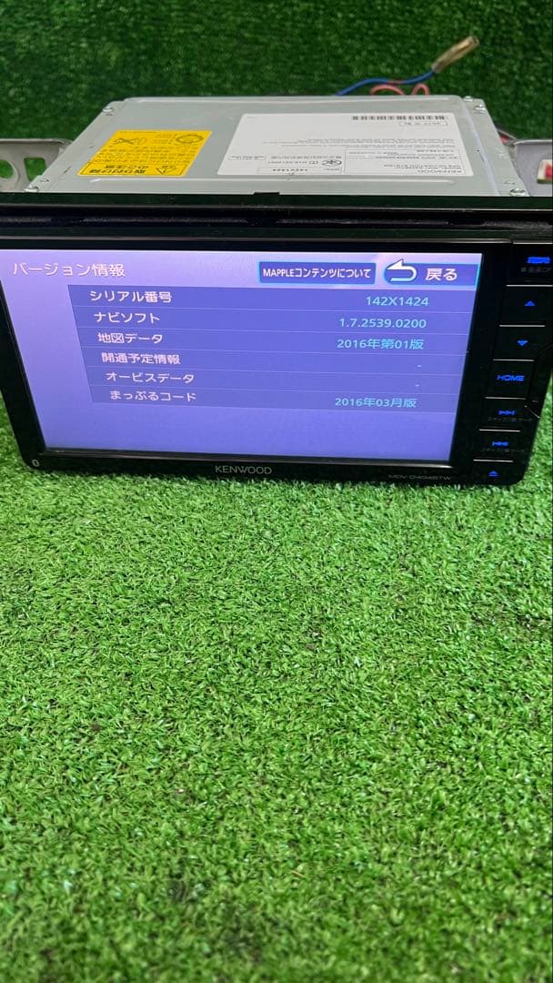 KENWOOD ケンウッド MDV-D404BTW カーナビ　2016年