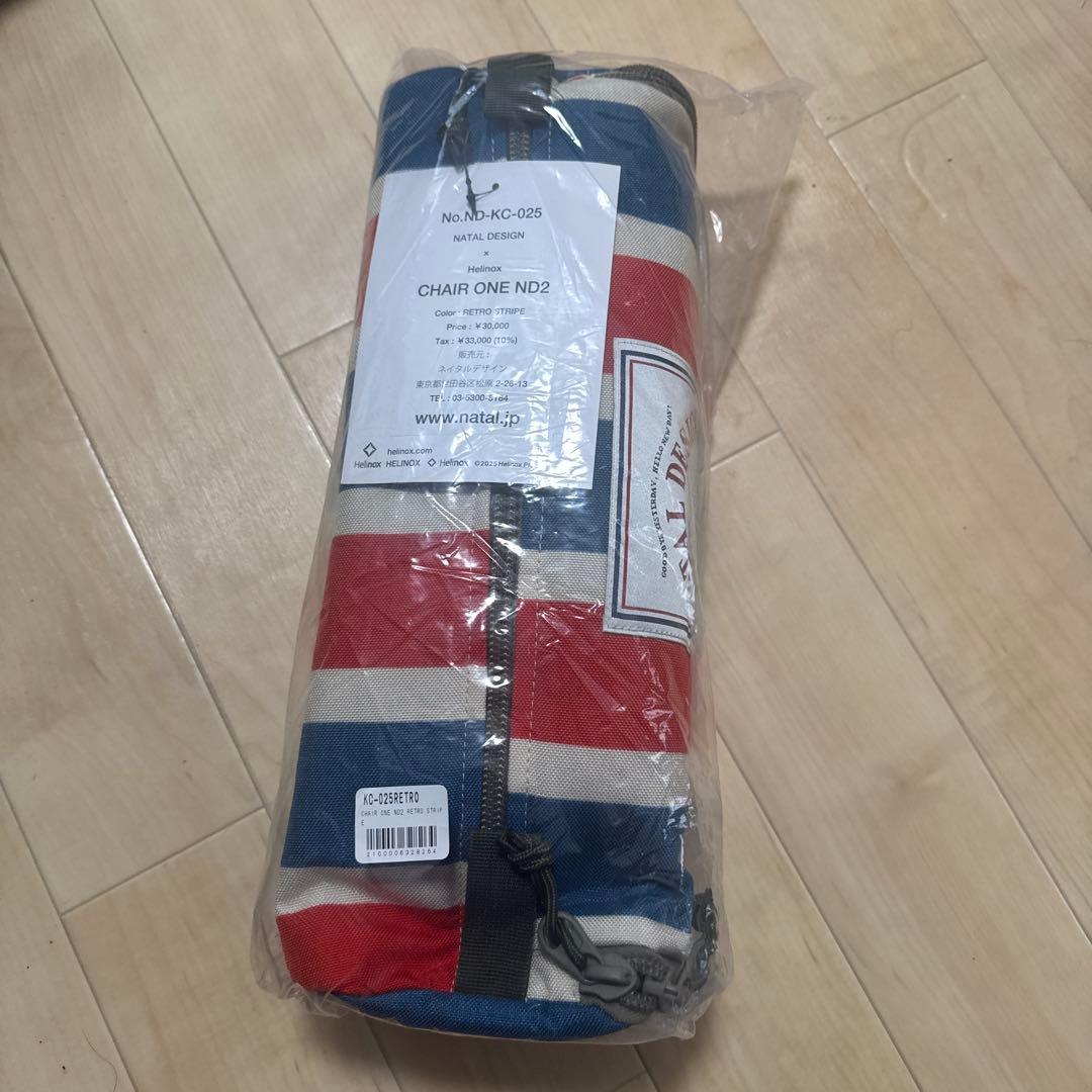 ヘリノックス ネイタルデザイン CHAIR ONE ND2 レトロ ストライプ