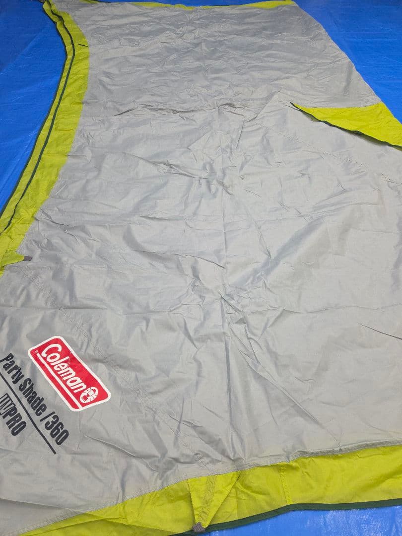 美品　Coleman PARTY SHADE 360 LIME GREEN