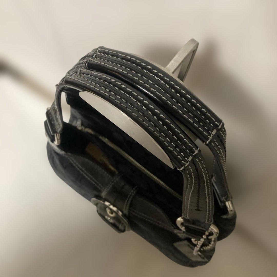 COACH シグネチャーショルダーバッグ　★ソーホー.美品.F17094