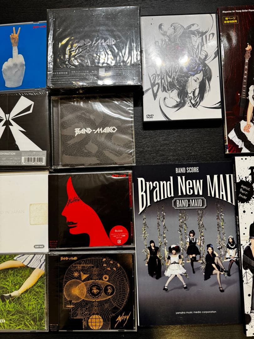 BAND-MAID CD11点 &DVD&Blu-ray バンドスコア&特集雑誌