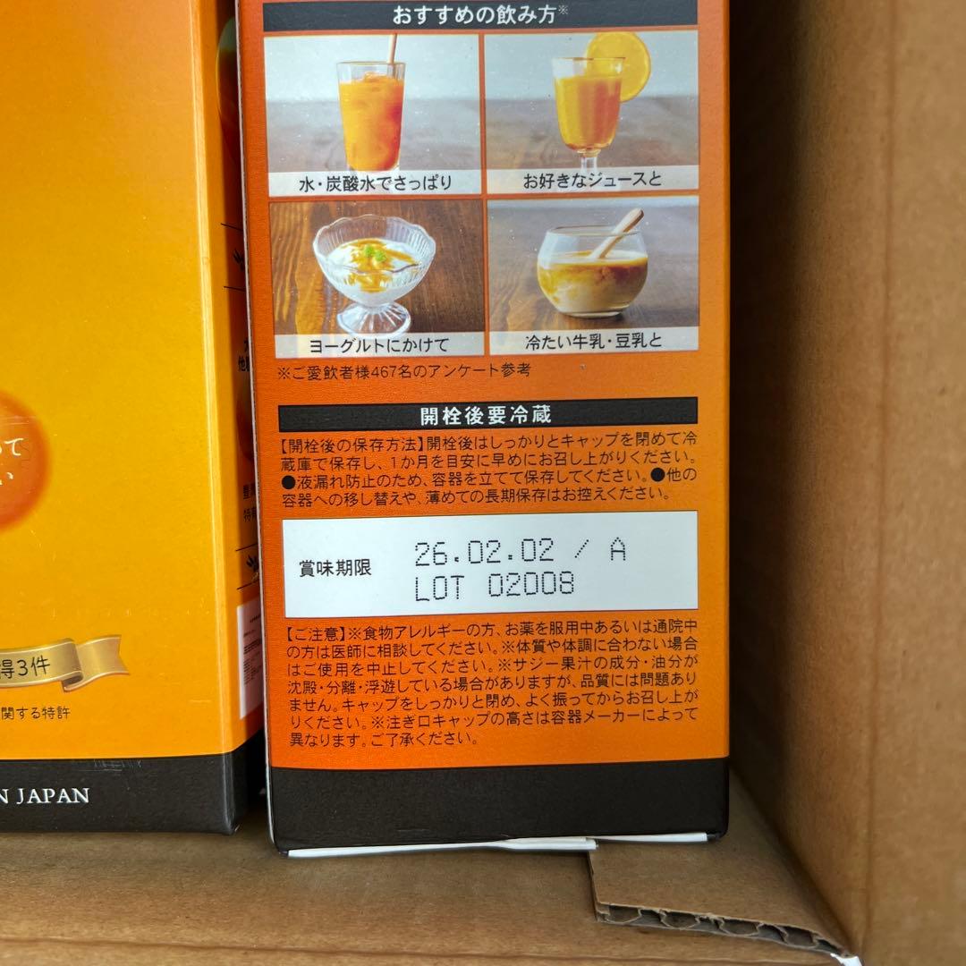 豊潤サジー3本入り(おまけつき)