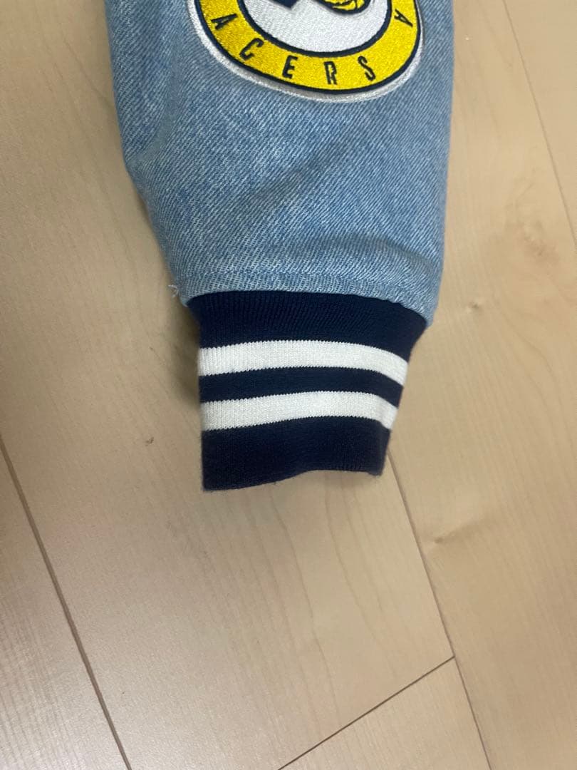 美品！シュプリームSupreme×NIKE NBA デニムスタジャンブルゾン　M