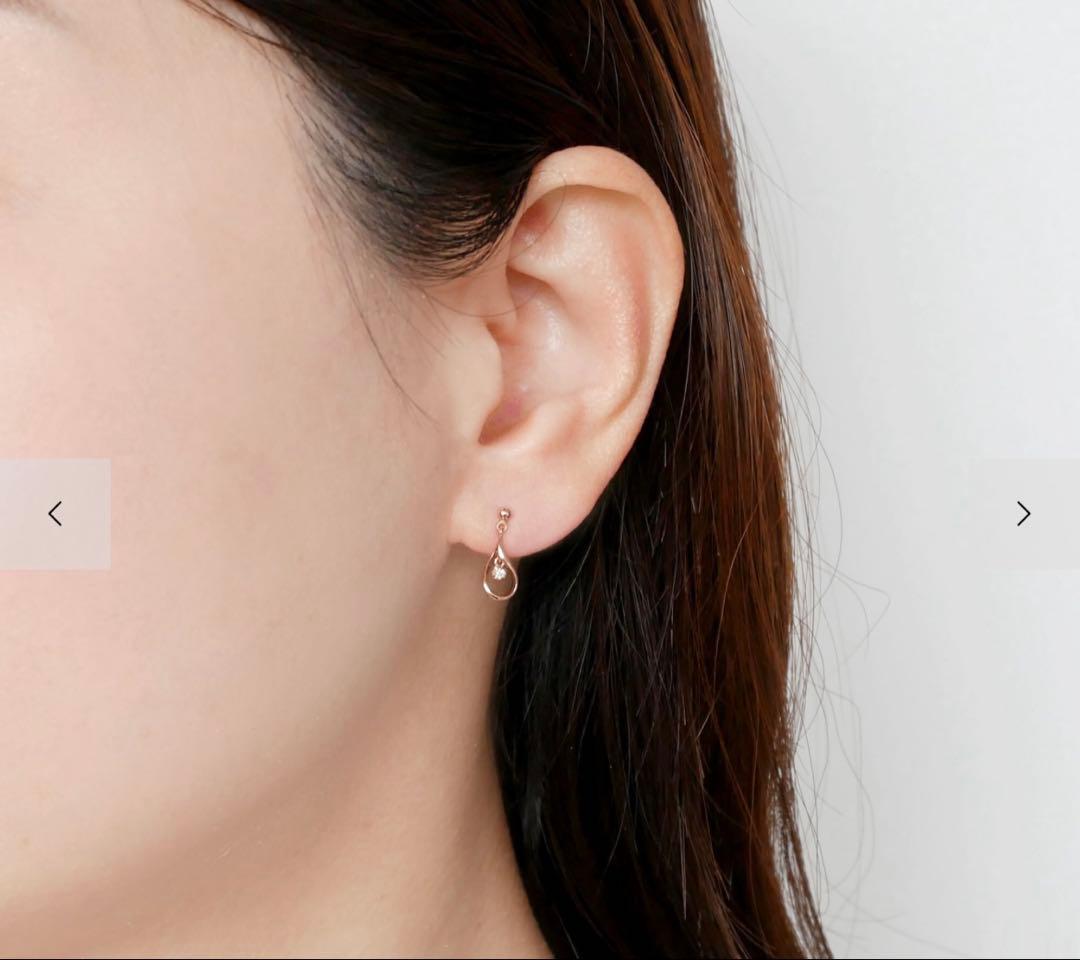 ダイヤモンド ドロップ ピアス Vendome Aoyama ヴァンドーム青山