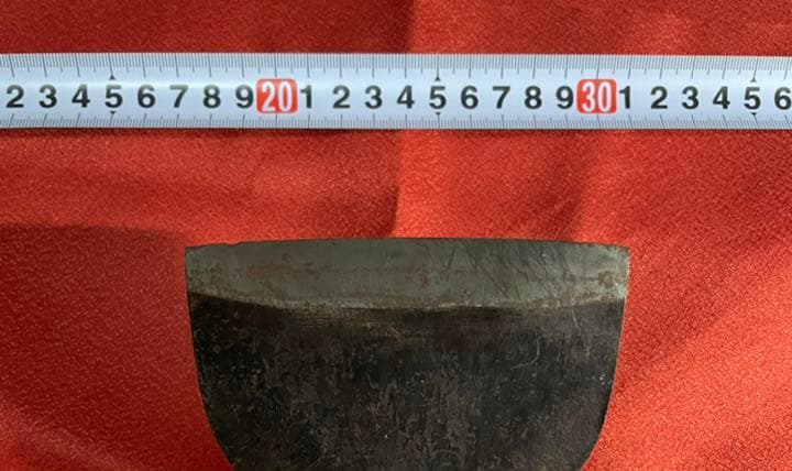 ちょうな　チョウナ　刃先　山城守　約500g 大工道具