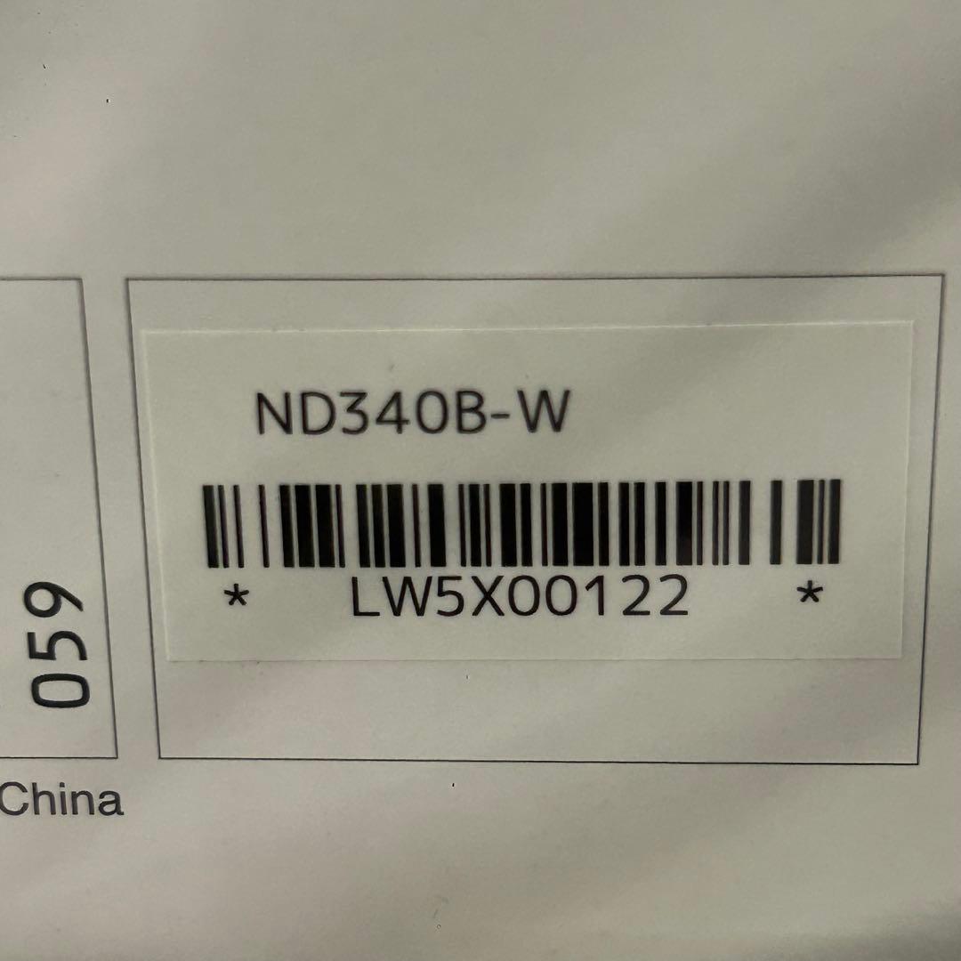 新品　テスコム　ヘアドライヤー　Nobby+ ND340B ホワイト