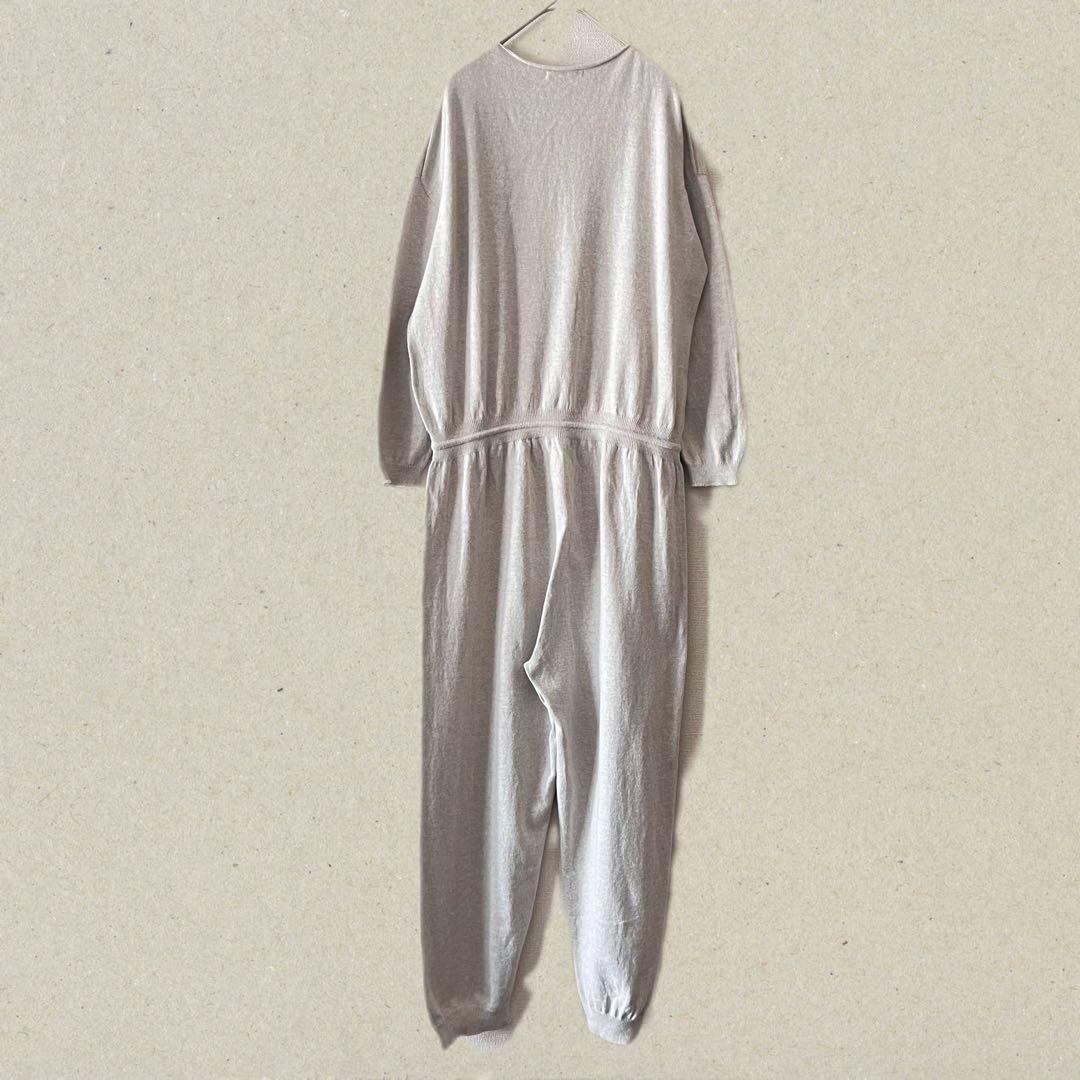 evam eva vie オールインワン コットンニット 美品