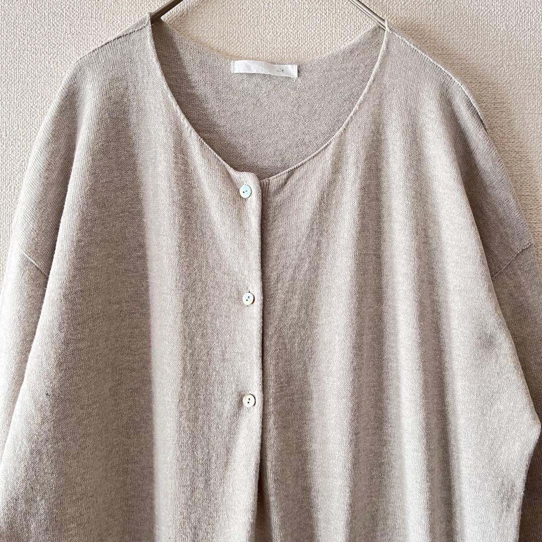 evam eva vie オールインワン コットンニット 美品