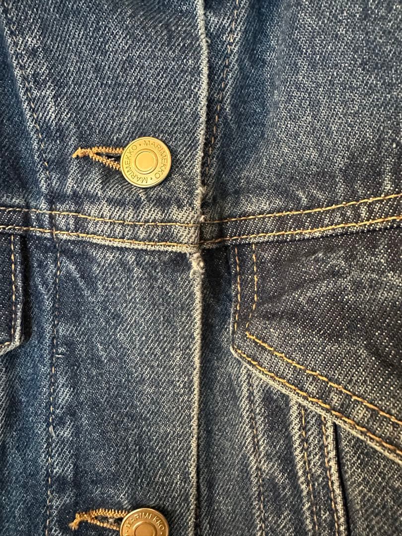 美品マリメッコMaridenim Murros Unikko デニムジャケット