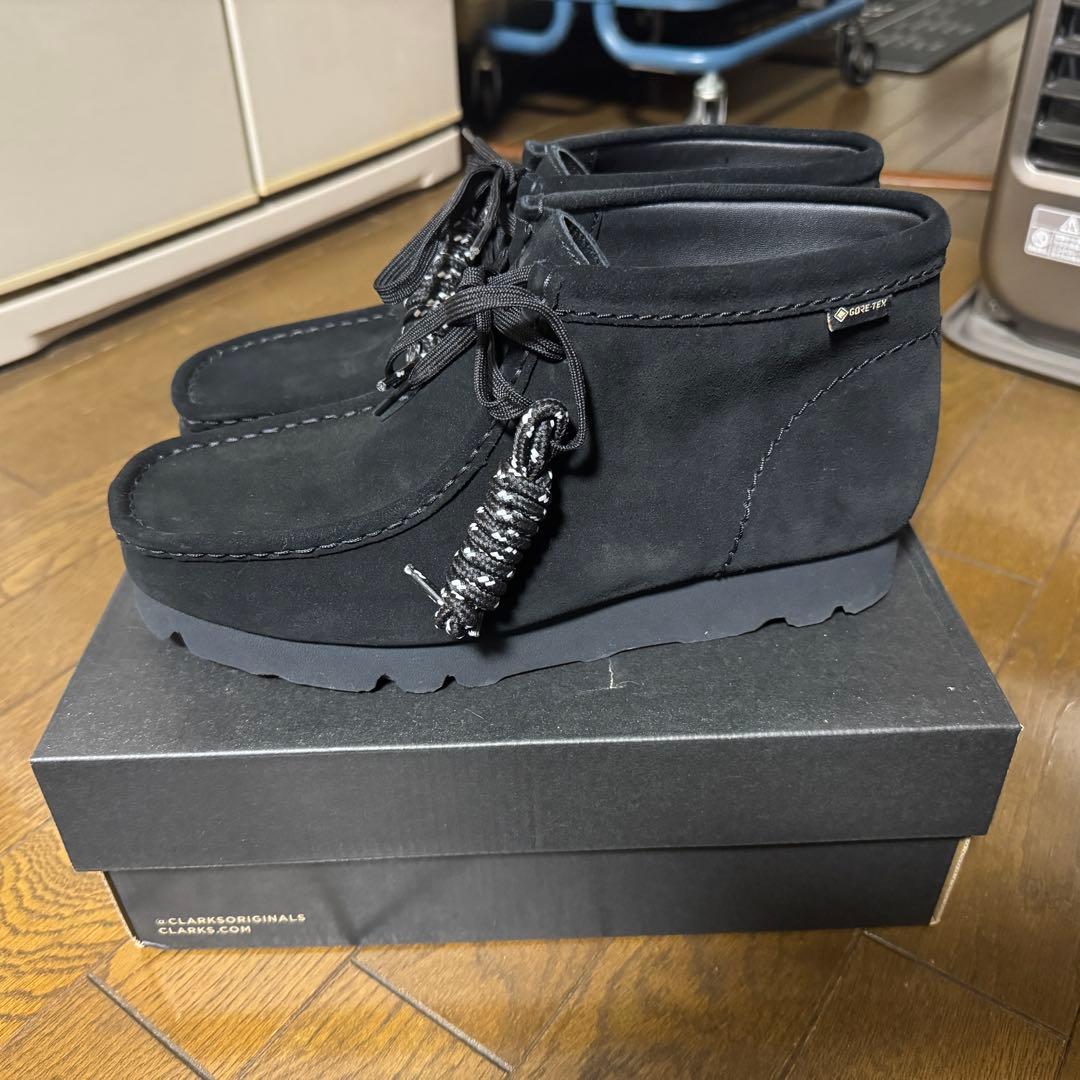 Clarks wallabee GTX ゴアテックス 25.5 uk7.5