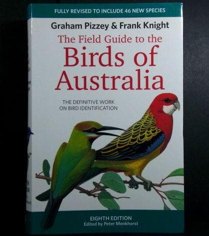 オーストラリア野鳥識別ガイドの海外書籍(英語)カラーのイラスト2500点