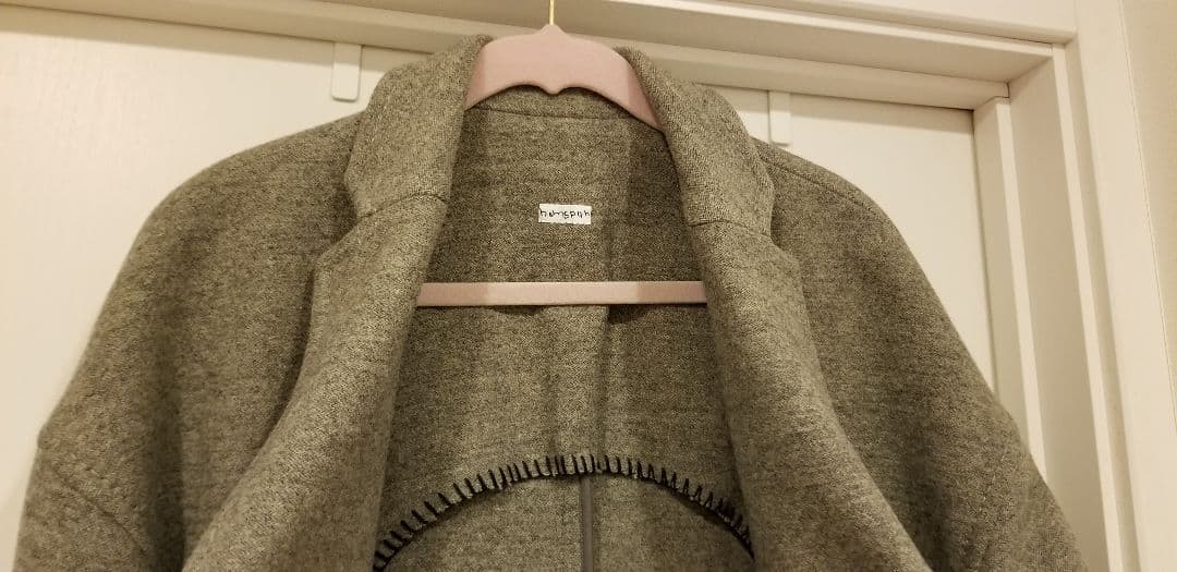 ⭐️【homspun】ホームスパン ロングコート