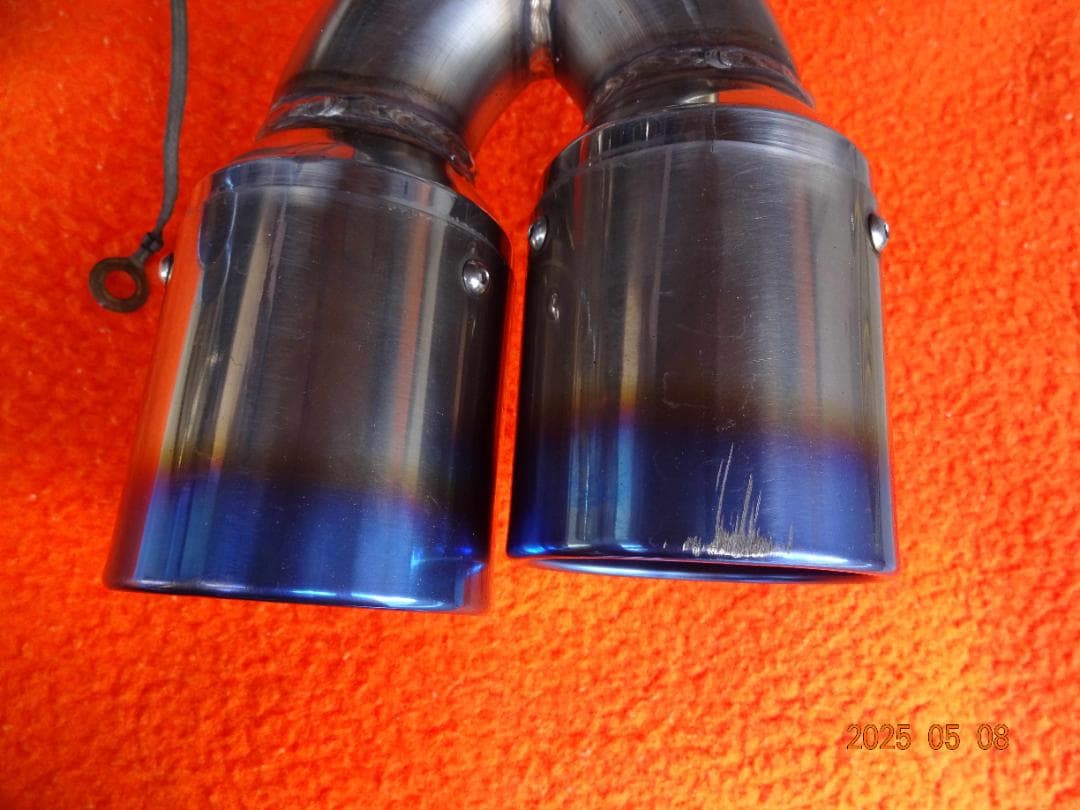 【のかかい】ロッソモデロ社製チタンテールマフラー