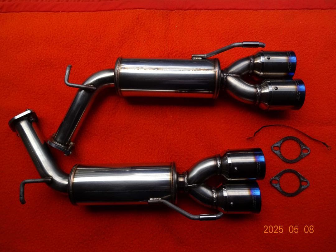 【のかかい】ロッソモデロ社製チタンテールマフラー