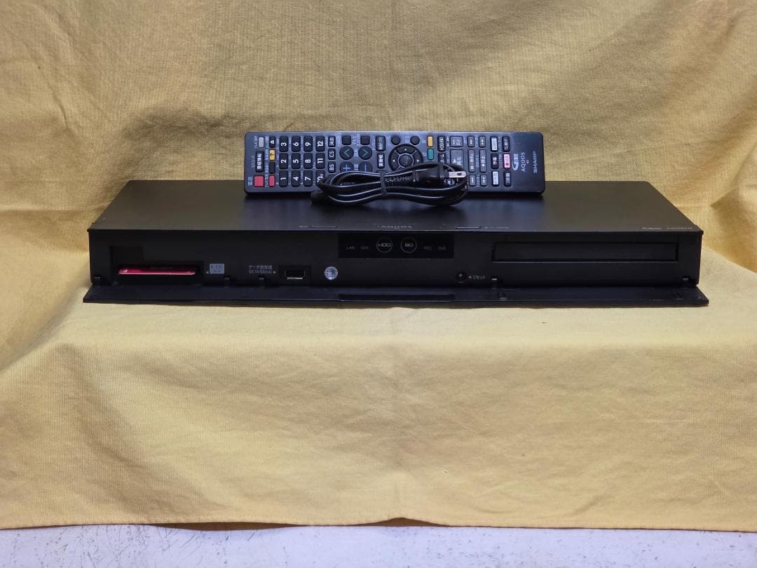 SHARP AQUOS BDレコーダー BD-NW510　2017年製 整備品