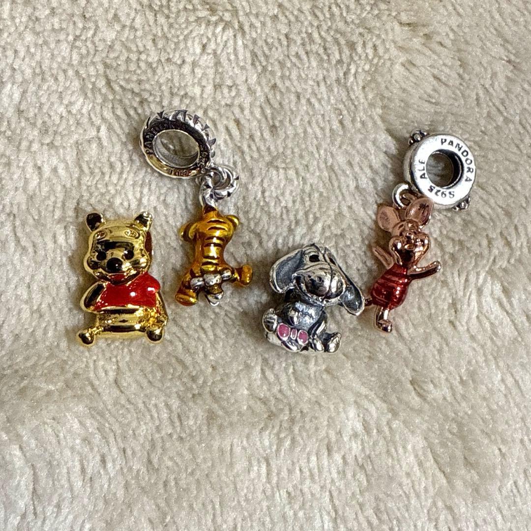 パンドラ ディズニー くまのプーさんと仲間たち チャーム