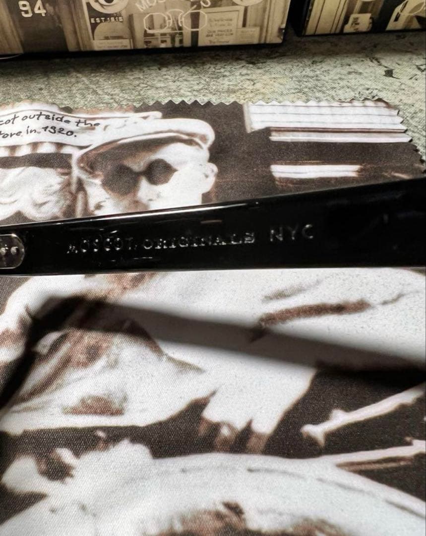 最終値下　希少moscot lemtosh ポーカーフェイス　付属度なしレンズ付