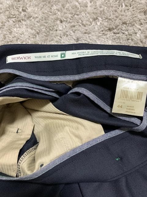 【美品】ベルウィッチスコッチ BERWICH Scotch 44 ダークネイビー