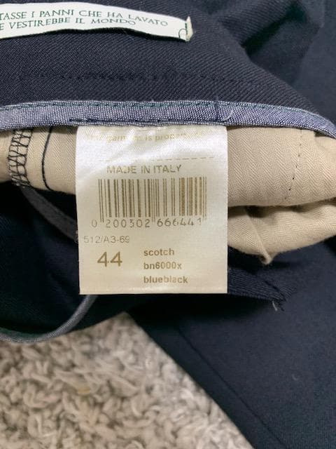 【美品】ベルウィッチスコッチ BERWICH Scotch 44 ダークネイビー