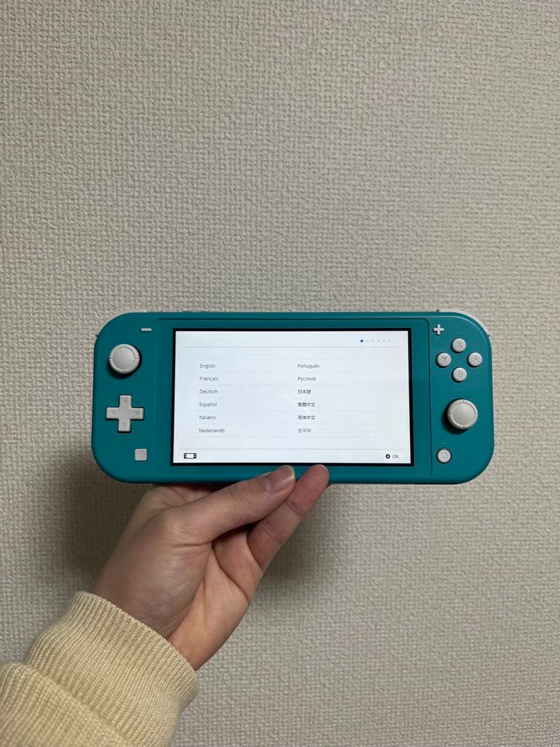 Nintendo Switch Lite ターコイズ(SDカード・ケース付)